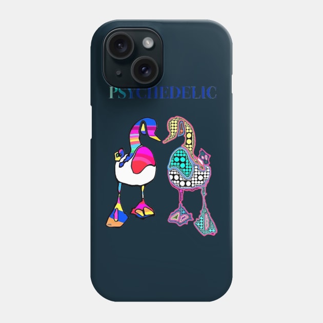 PSYCHEDELIC Phone Case by TONYARTIST