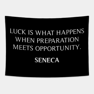 Seneca's Quote Tapestry