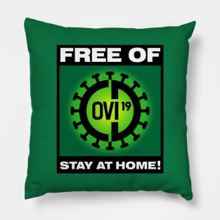 Free of COVID-19 Pillow