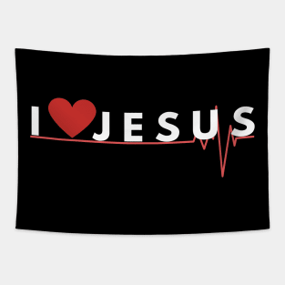 I Love Jesus Tapestry