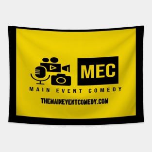 MEC Comedy Logo Yellow Tapestry