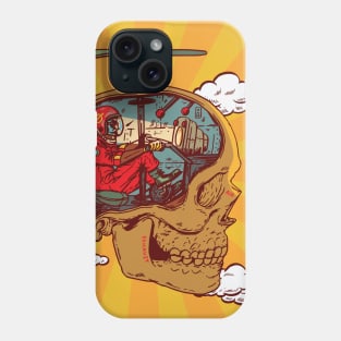 Skull Pilot Rays Phone Case