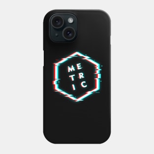 METRIC POLYGON GLITCH Phone Case