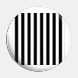 Black and White Stripe Pin