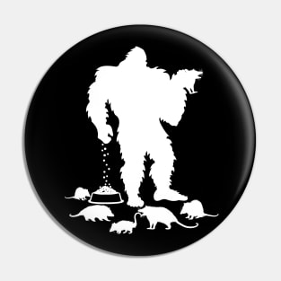 Bigfoot Opossums Pin