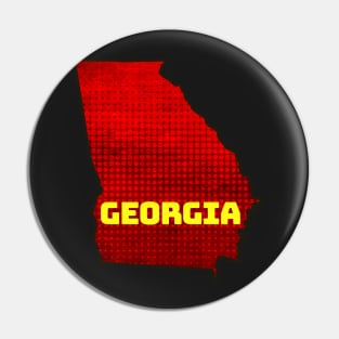 Georgia Atlanta Savannah Valdosta Tybee Island Augusta Macon Columbus Marietta Pin