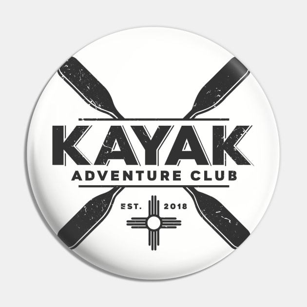 Kayak Adventure Club Pin by awesomeniemeier