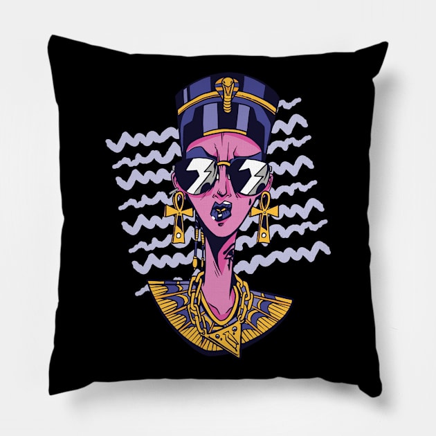 Stylish Pharaonic Pillow by EarlAdrian