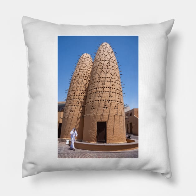 Pigeon houses. Pillow by sma1050