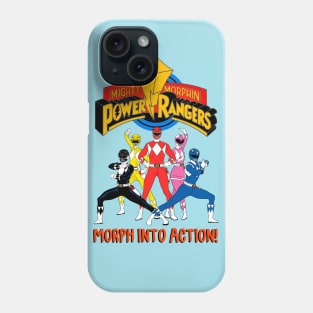 Mighty Morphin Power Rangers! Phone Case