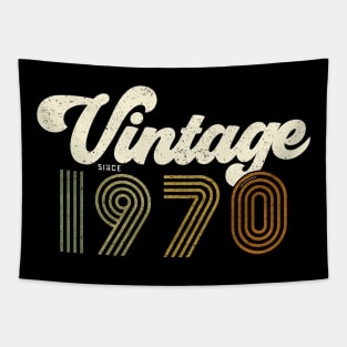 50th Birthday Gift 2020 - Retro - Vintage since 1970 Tapestry