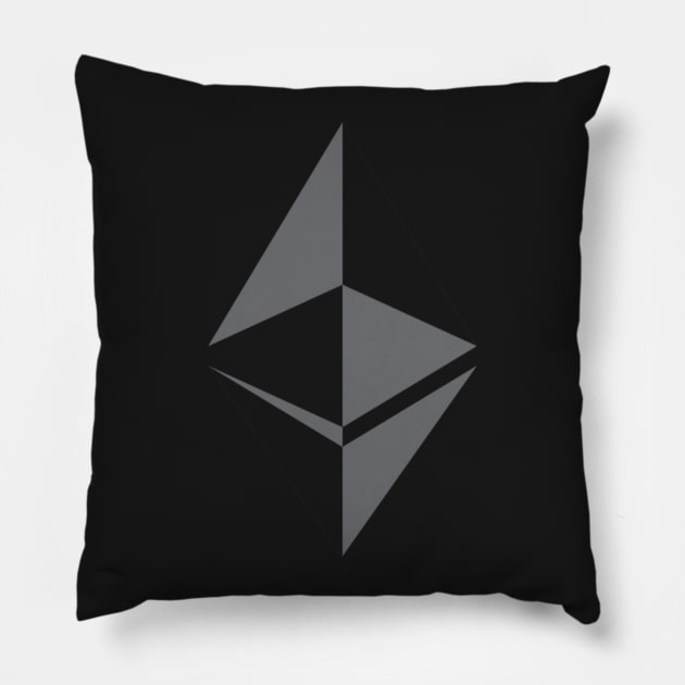 Ethereum (ETH) Crypto Pillow by cryptogeek