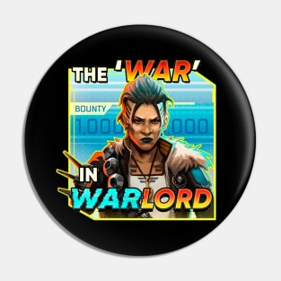 Mad Maggie - The 'War' in Warlord Pin