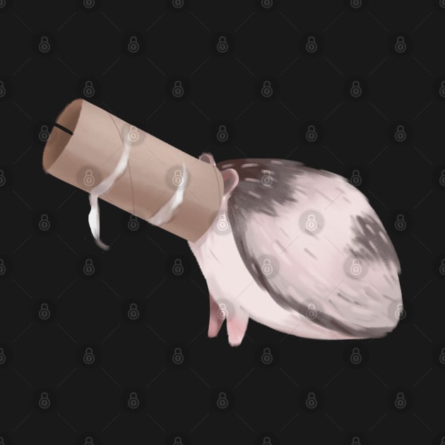 Toilet Paper Roll Hedgehog by PamelooArt