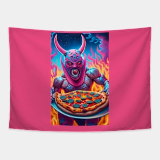 Pizza Demon #3 Tapestry