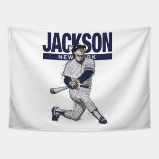 Reggie Jackson New York Mr. October Tapestry