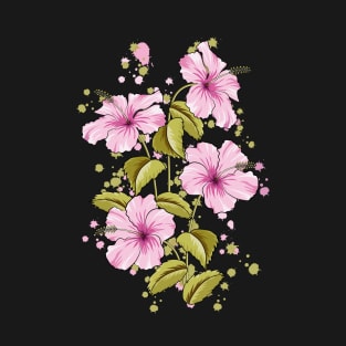 Hibiscus Flowers T-Shirt