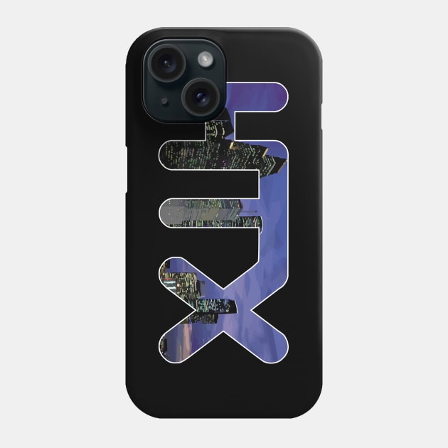 Houston HTX Phone Case by Muzehack