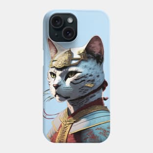 Feline Warrior Spirit - Samurai Cat Phone Case