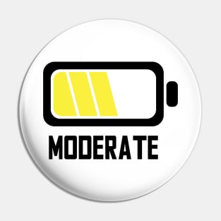 MODERATE - Lvl 4 - Battery series - Tired level - E3a Pin