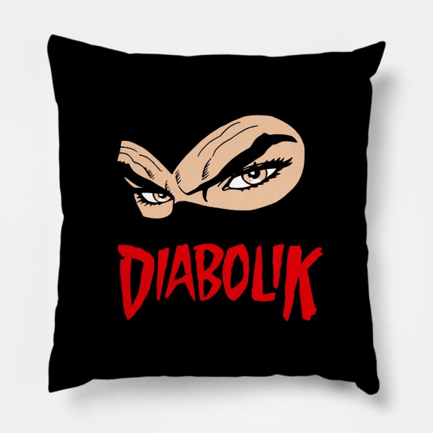 Diabolik Pillow by Pop Fan Shop