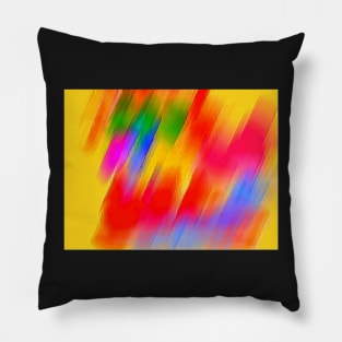 Rainbow Colours-Available As Art Prints-Mugs,Cases,Duvets,T Shirts,Stickers,etc Pillow