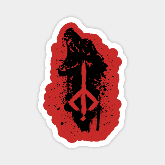 Bloodborne Magnet by Gammatrap