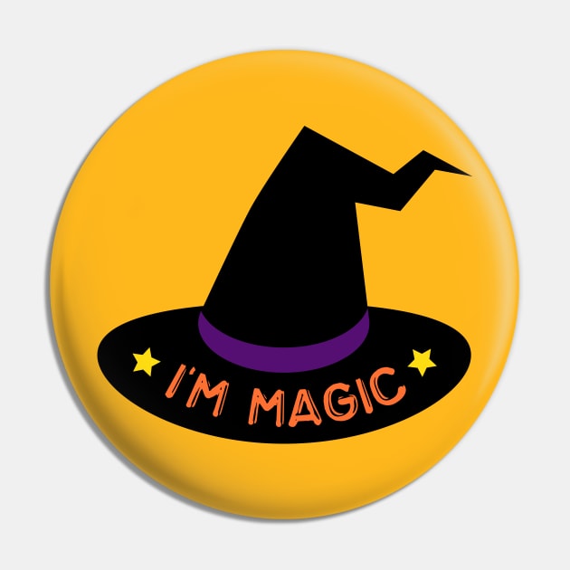 Magic Witch Hat Pin by Alice_Wieckowska