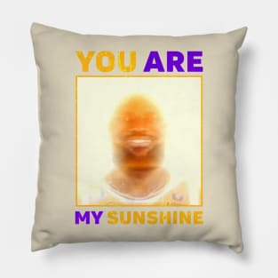 James Meme You Are My Sunshine Pillow