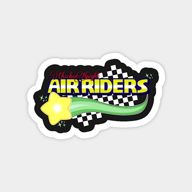 Checker Knight Air Riders Magnet by miqwib