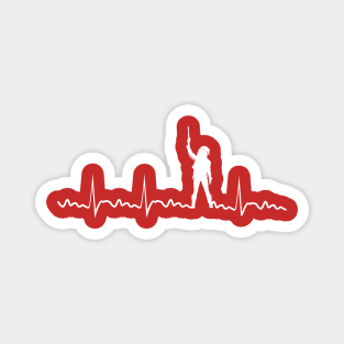 Wynonna Earp Christmas HeartBeat- Happy Earpmas! Magnet