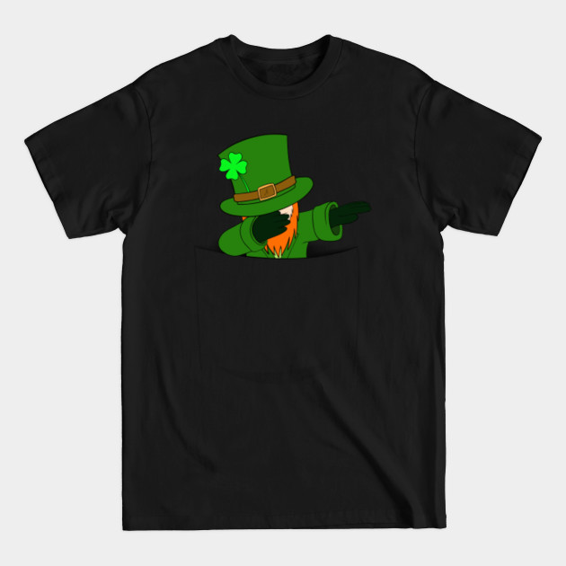 Discover St Patricks Day Boys Kids Dabbing Leprechaun Pocket - St Patricks Day Kids - T-Shirt