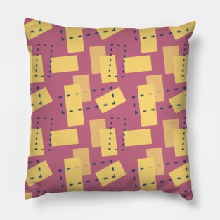 Rectangle Seamless Pattern 014#002 Pillow