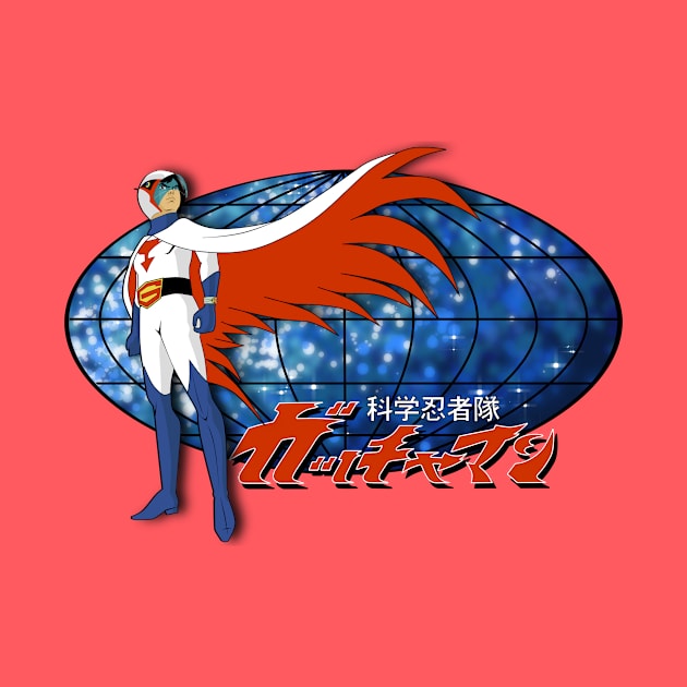 Gatchaman Ken The Eagle by mikiex