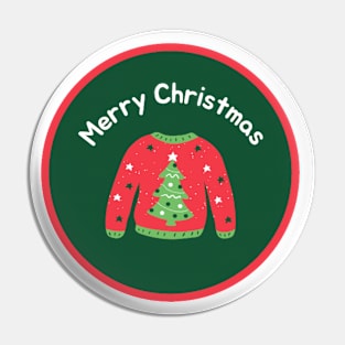 Merry Christmas Pin