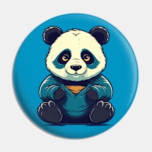 Funny baby panda Pin