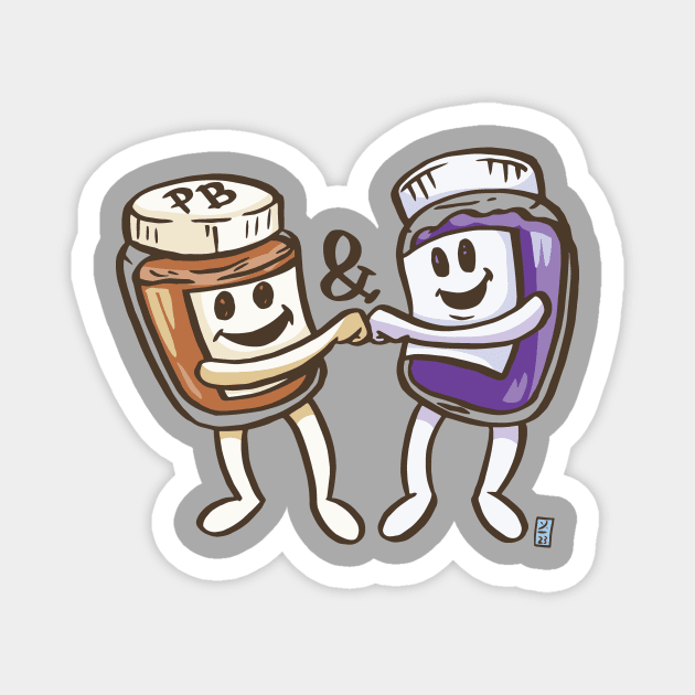 PB & J Magnet by Thomcat23