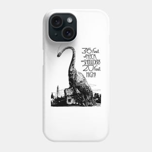 36 ft. of Neck on Shoulders 20 ft. High! Phone Case