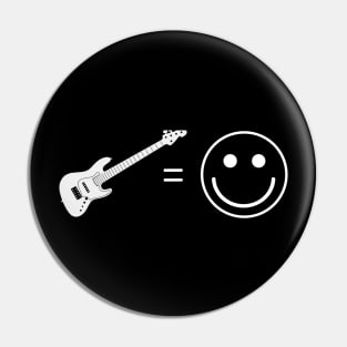 Fender Jazzbass is happiness Pin