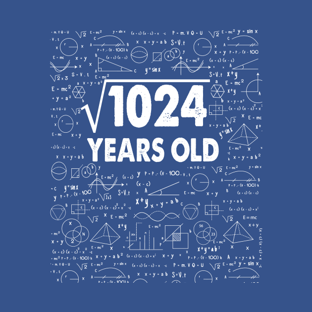 32 years old 32th birthday Gift Square Root of 1024 Science Lover Gifts Bday by smtworld