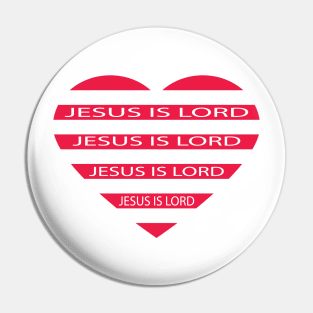 Jesus is Lord Pin