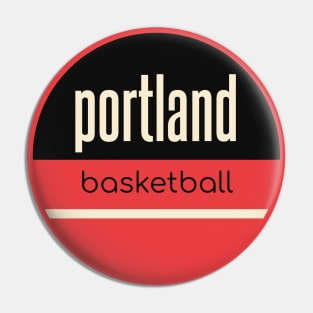 portland trail blazers basketball Pin