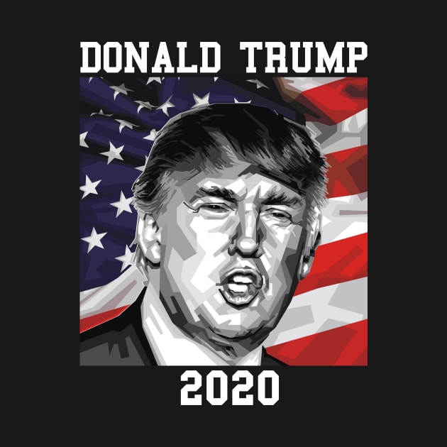 American President Donald Trump 2020 by victoriashel