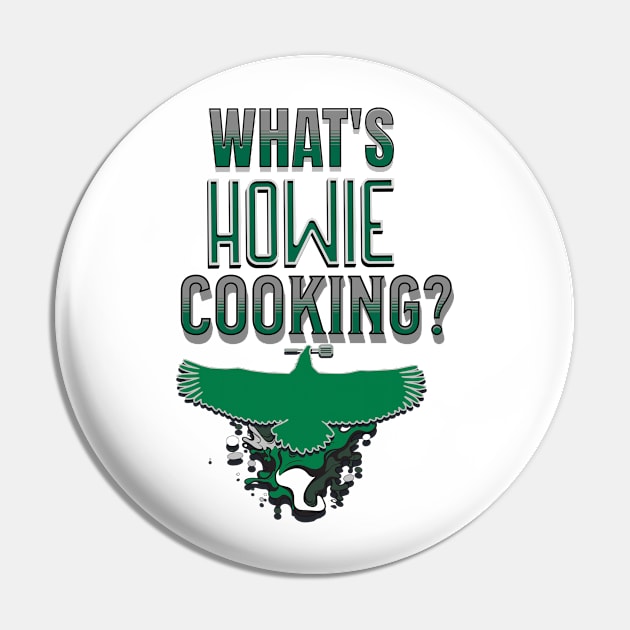 What's Howie Cooking? - Vintage Philly Style Pin by HauzKat Designs Shop