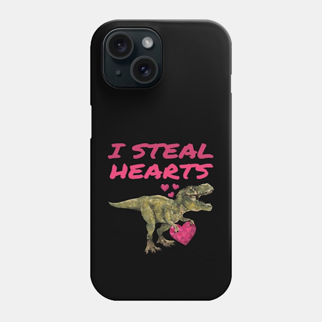 I Steal Hearts Phone Case by Glenn Landas Digital Art