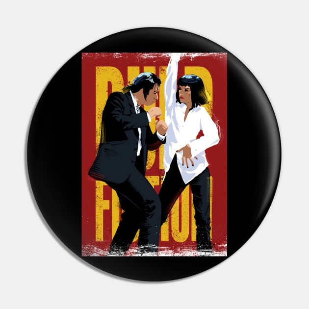 Pulp Fiction Dance Pin by nabakumov