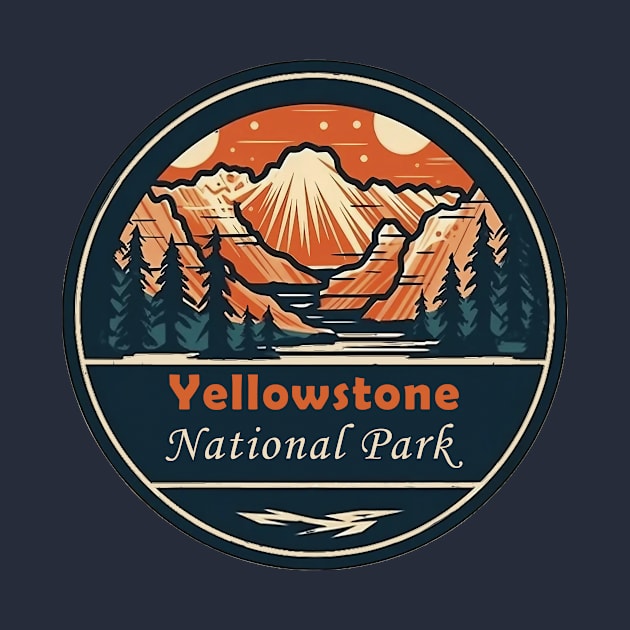 Yellowstone National Park by GreenMary Design