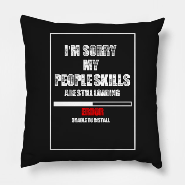 Error Pillow by Kay beany