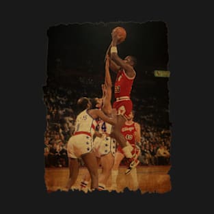 Michael Jordan vs Washington Bullets, 1985 Vintage T-Shirt