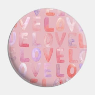 Love in Pink Pin